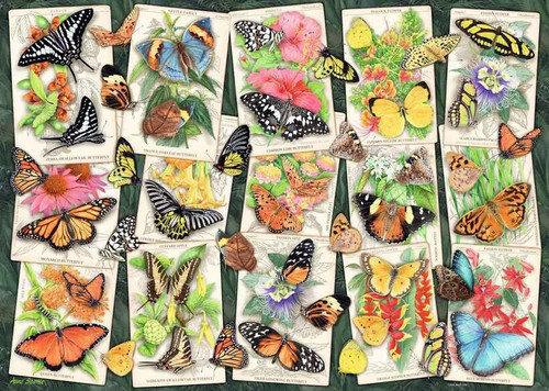Ravensburger - Tropical Butterflies Puzzle 1000 Piece
