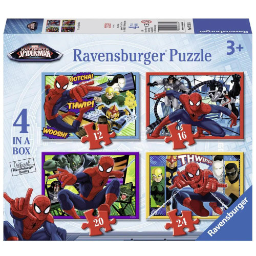 Ravensburger Ultimate Spider-Man 12/16/20 & 24 Pce Puzzle 