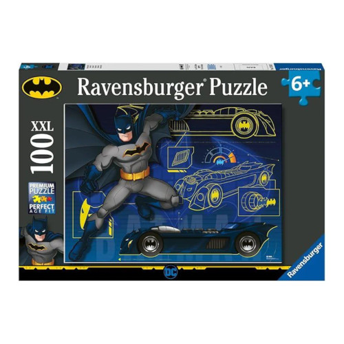 Ravensburger - Batman Batmobile Puzzle 100 Piece