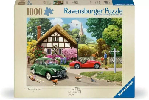Ravensburger Leisure Days #9 A Country Drive Puzzle 1000 Pce