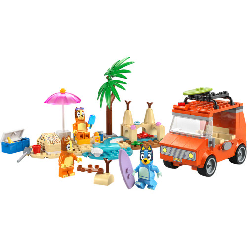 Lego Bluey - Blueys Beach & Familky Car Trip 4+