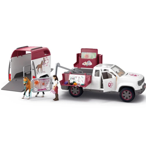 Schleich - Mobile Vet with Trailer Schleich - Mobile Vet with Trailer
