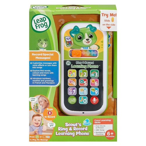 Vtech - Leap Frog Scouts Ring and Record Learning Phone