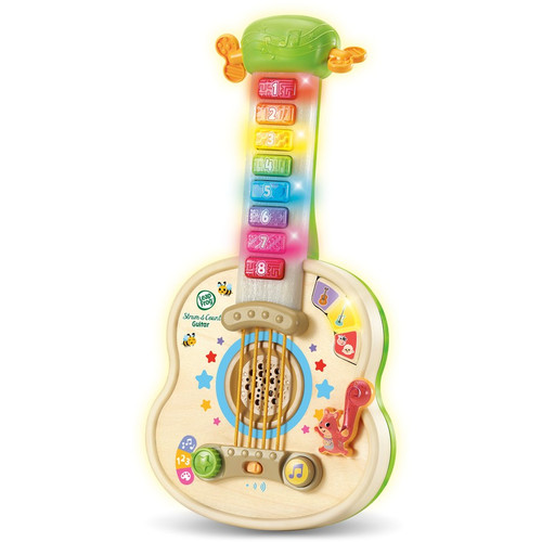 Vtech - Leap Frog Strum and Count Wooden Guitar Vtech - Leap Frog Strum and Count Wooden Guitar