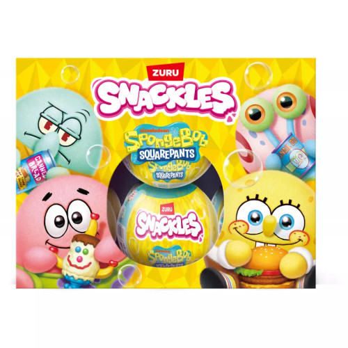 Zuru Snackles 5 Inch Spongebob Squarepants Surprise Ball