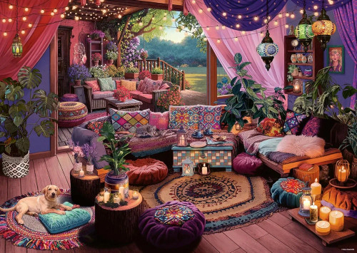 Ravensburger - My Haven No 12 Boho Retreat Puzzle 1000 Piece