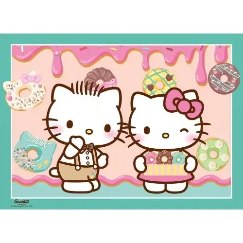 Ravensburger - Hello Kitty Bumper Pack 4x100 Piece Puzzles Ravensburger - Hello Kitty Bumper Pack 4x100 Piece Puzzles