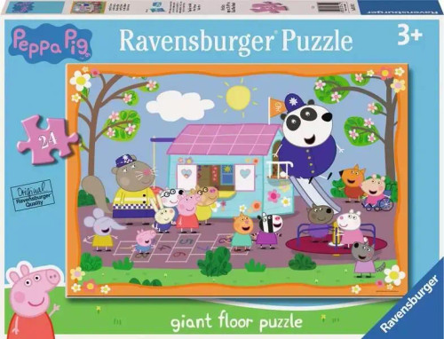Ravensburger - Peppa Pig Clubhouse Giant Floor Puzzle 24Pce