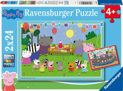 Ravensburger - Peppa Pig Puzzle 2 x 24 Piece