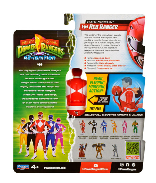 Mighty Morphin Power Rangers Reignition - Red Ranger