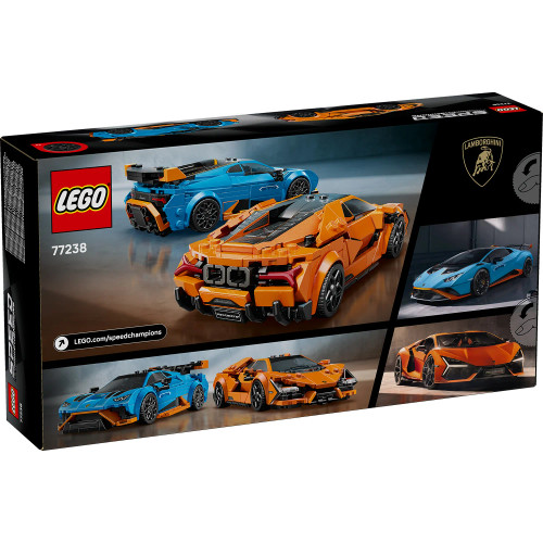 Lego Speed Champions Lamborghini Revuelto & Huracan STO
