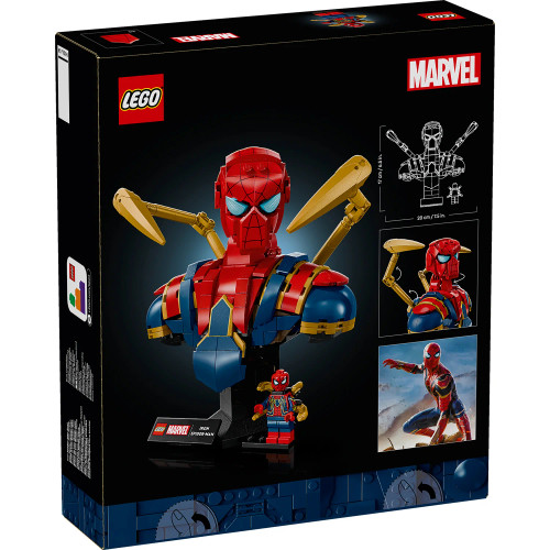 Lego Marvel - Iron-Spiderman Bust