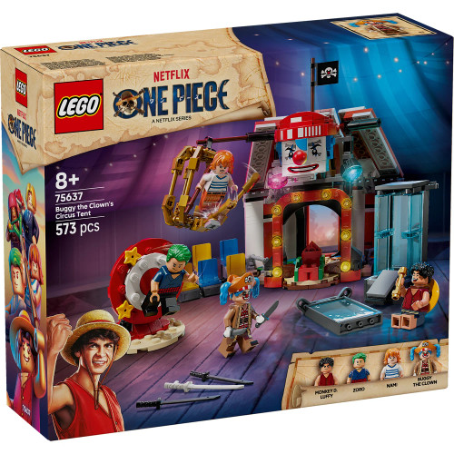 Lego One Piece - Buggy The Clowns Circus Tent