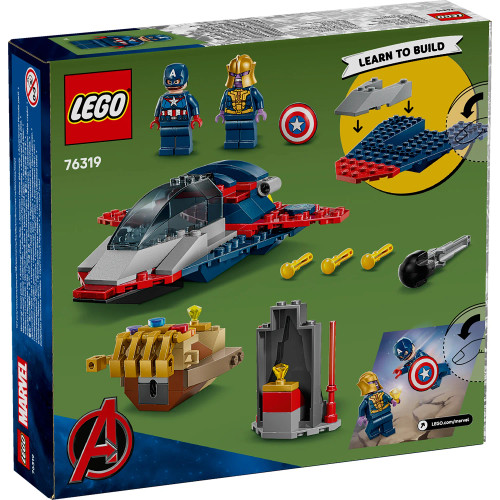 Lego Marvel - Captain America vs Thanos