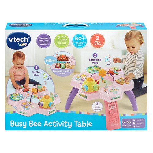 VTech Busy Bee Activity Table - Pink