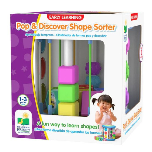 The Learning Journey - Pop And Discover Shape Sorter