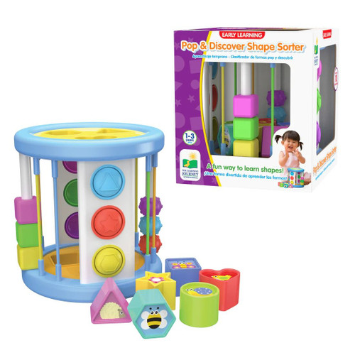 The Learning Journey - Pop And Discover Shape Sorter The Learning Journey - Pop And Discover Shape Sorter