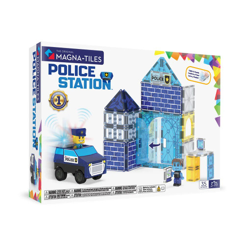 Magna Tiles - Police Station 35 Piece