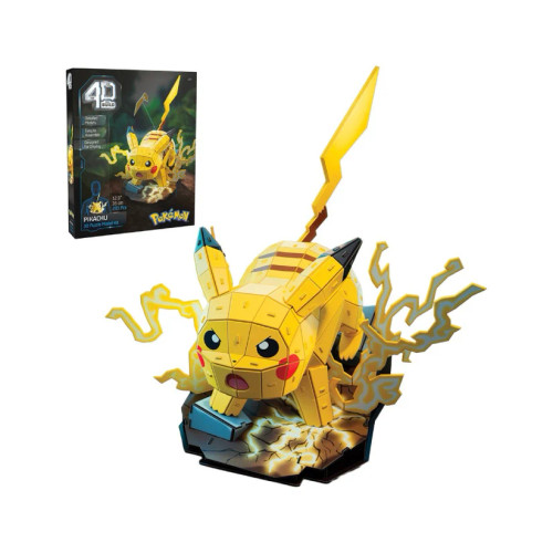 Pokemon 4DBuild - Pikachu 3d Model Kit