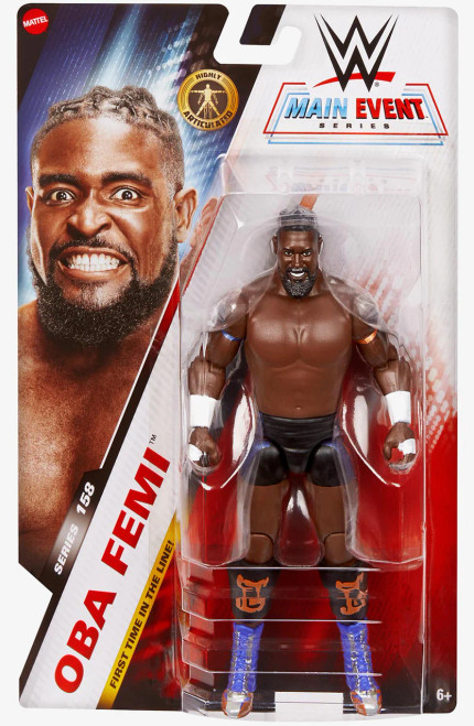 WWE Basic Action Figure Main Event Series 158 - Oba Femi WWE Basic Action Figure Main Event Series 158 - Oba Femi