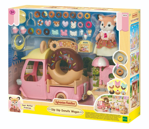 Sylvanian Families Dip Dip Donuts Wagon