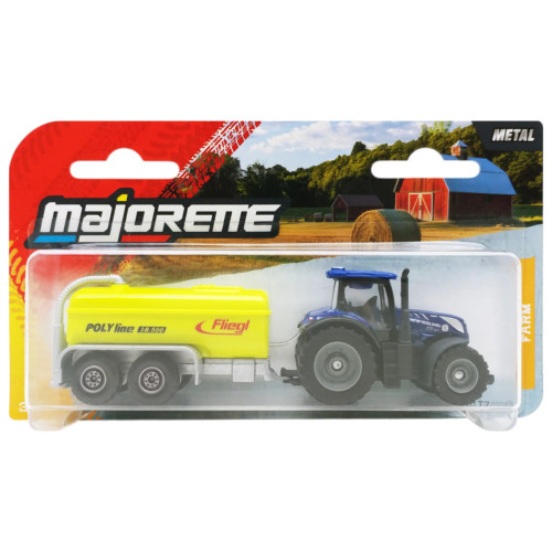 Majorette Farm Trailer - New Holland T7.300