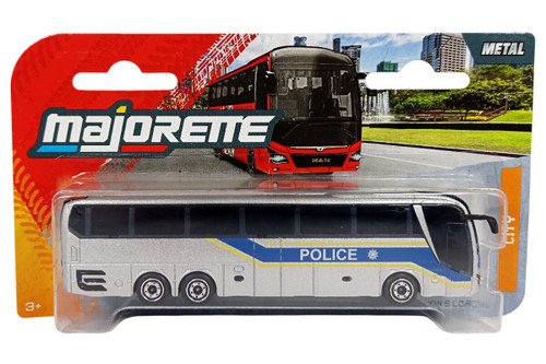Majorette Man Bus - Police Man Lions Coach L
