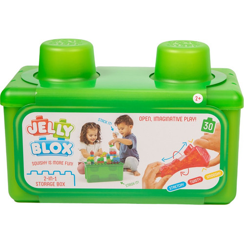 Jelly Blox - Stash n Stack 2 In 1 Storage Case