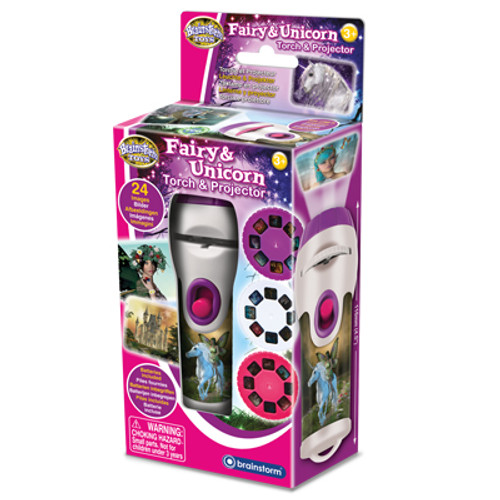 Brainstorm Torch & Projector - Fairy And Unicorn