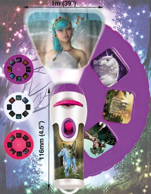 Brainstorm Torch & Projector - Fairy And Unicorn