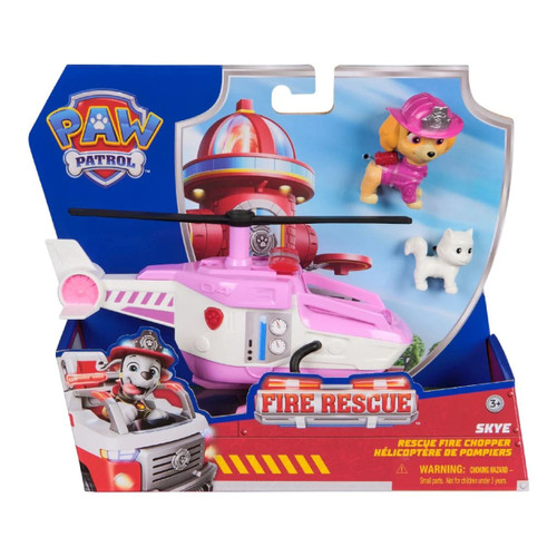 Paw Patrol Fire Rescue Vehicles - Skye Rescue Fire Chopper Paw Patrol Fire Rescue Vehicles - Skye Rescue Fire Chopper