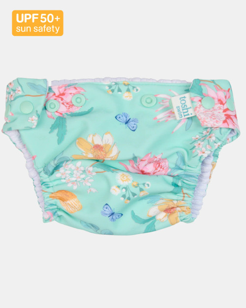 Toshi Swim Nappy Paradise - Waratah Mint 00-0