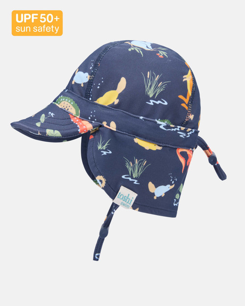Toshi Swim Flap Cap Paradise Kakadu Moonlight XS