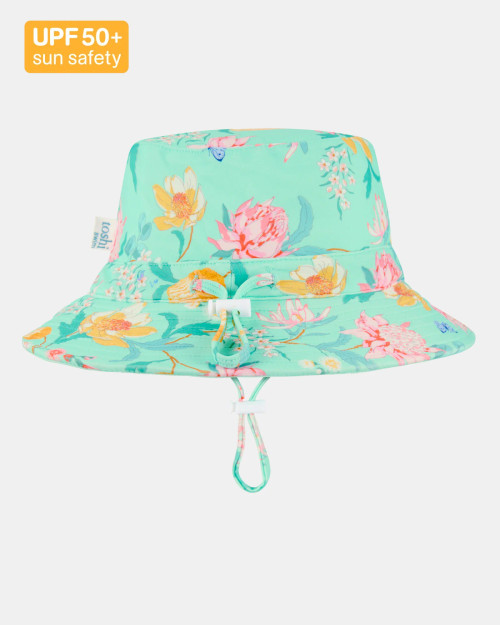 Toshi Swim Sunhat Paradise- Waratah Mint Extra Large