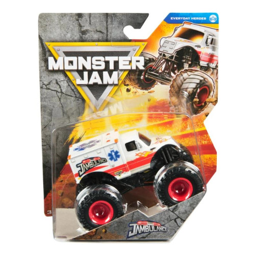 Monster Jam 1:64 Series 43 - Jambulance Monster Jam 1:64 Series 43 - Jambulance