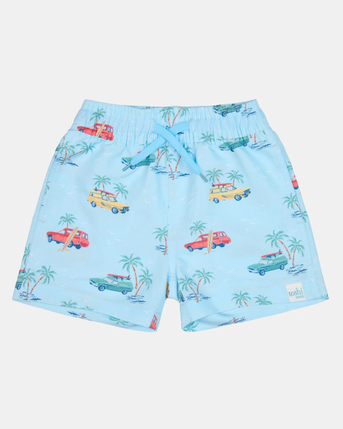 Toshi Swim Boardies Splash - Swell Seekers Sky Size 5