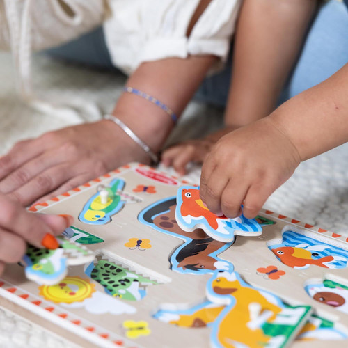 Melissa & Doug 8 Piece Sound Puzzle - Pets Melissa & Doug 8 Piece Sound Puzzle - Pets