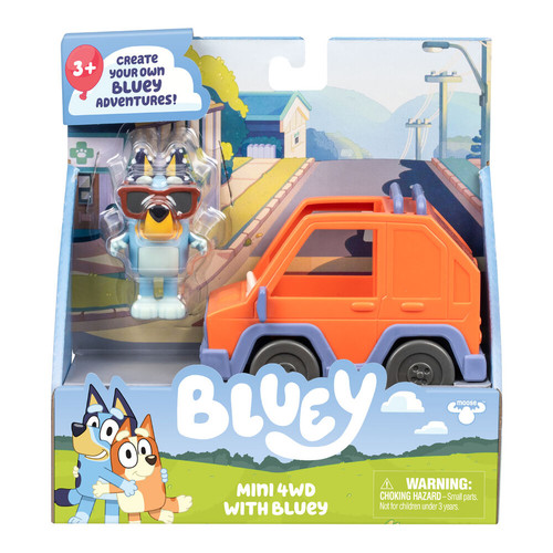 Blueys Basic Vehicle - Mini 4WD with Bluey