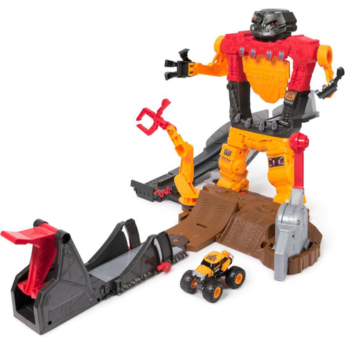 Monster Jam 1:64 Smash & Bash Smashbot Playset Monster Jam 1:64 Smash & Bash Smashbot Playset