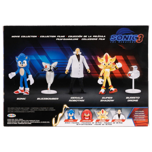 Sonic The Hedgehog 3 - Movie Collection 2.5 Inch Figure Set Sonic The Hedgehog 3 - Movie Collection 2.5 Inch Figure Set