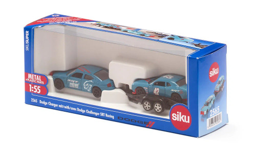 Siku Dodge Charger with Trailer/Challenger Sport Racing Car Siku Dodge Charger with Trailer/Challenger Sport Racing Car