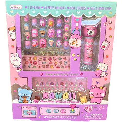 Kawaii Beauty Wonderland Nail and Lip Gloss Set