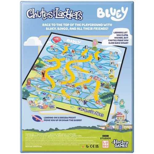 Chutes and Ladders Bluey Edition Chutes and Ladders Bluey Edition