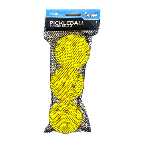 Pickelball Outdoor Balls x 3