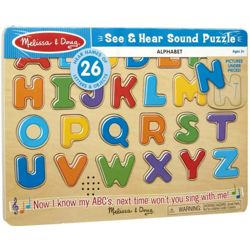 Melissa & Doug Sound Puzzle - Alphabet Sound Puzzle