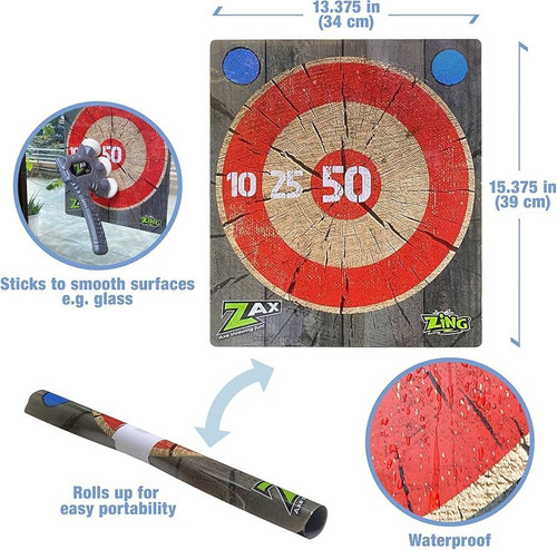 Zing Sports Zax Double Packwith Target Zing Sports Zax Double Packwith Target