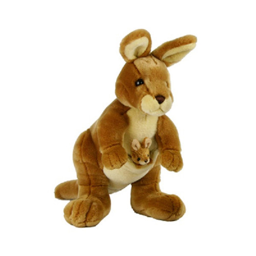 Kangaroo Jack (with Joey) 27cm Plush