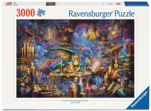 Ravensburger - Fantasy Library Puzzle 3000 Piece