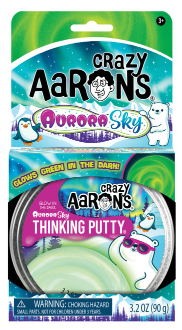 Crazy Aarons Thinking Putty Aurora Sky