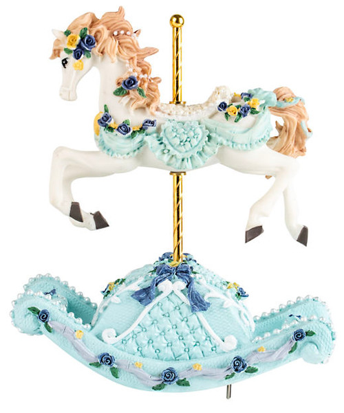 Musical Rocking Horse with Music - Blue